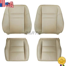 For 2007-2011 Honda CRV CR-V Driver Passenger Bottom Top Leather Seat Cover Tan