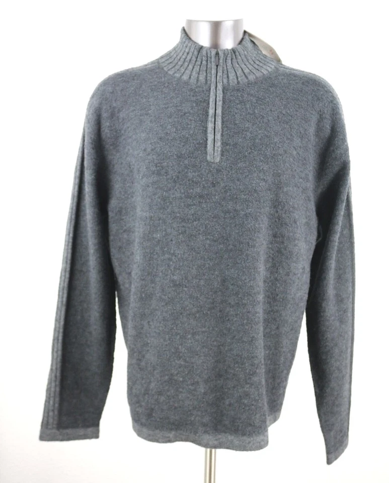 NEW Royal Robbins Clagstone 1/4 Zip Men's Mock Neck Knit Sweater Size XXL - Image 2 of 4