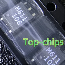 5pcs M611 HCPL-M611-500E HCPL-M611 SOP-5 High Speed Logic Gate Optocouplers