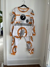 Disney Store STAR WARS BB-8 Droid 2-piece Pajamas Set Adult Unisex Sz XL