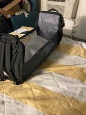 backpack diaper bag with changing pad