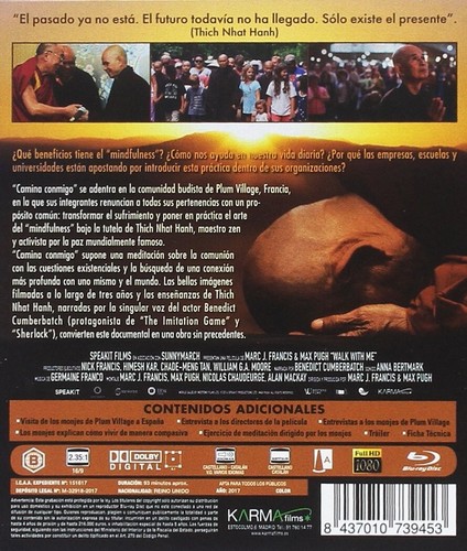 Camina Conmigo Blu-ray (16 Enero 2018) (NUEVO PRECINTADO) (Walk With Me) Bene... - Imagen 2 de 3