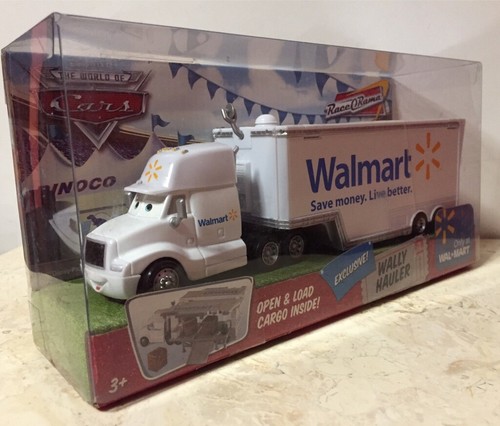 Disney Pixar Original THE WORLD OF CARS Race O Rama Hauler WALLY - Exclusive!! - Picture 3 of 4