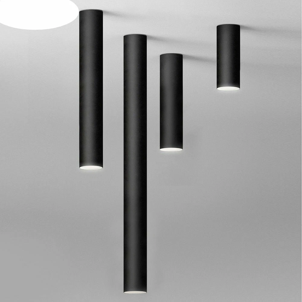 LED Downlight Long Tube Surface Mounted Spot Modern Aluminum Light Indoor Room