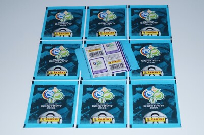 PANINI Germany 2006 WM 06 - 10 OVP Tüten Neu/Top