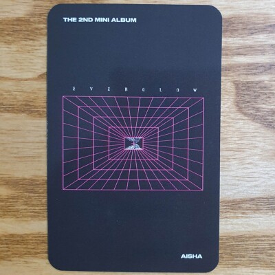 Aisha MMT Official Photocard Everglow 2nd Mini [-77.82X-78.29