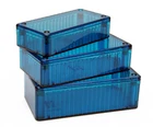 SALE Hammond Blue Box Translucent Enclosure 191x110x61mm Project Plastic (154)
