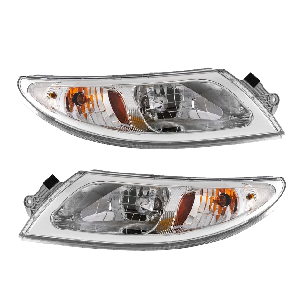 Para 2002-2019 International Truck 4100 4200 4300 4400 8500 8600 Par de Faróis - Imagem 3 de 4