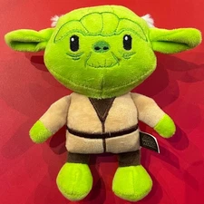 Mini 6” Yoda Plush Dog Toy with Embroidered Details by Fetch for Pets Never Used