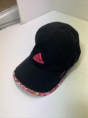 Adidas Adizero Climacool Womens Hat Cap Strapback Adjustable Pink Black Floral - Picture 6 of 15