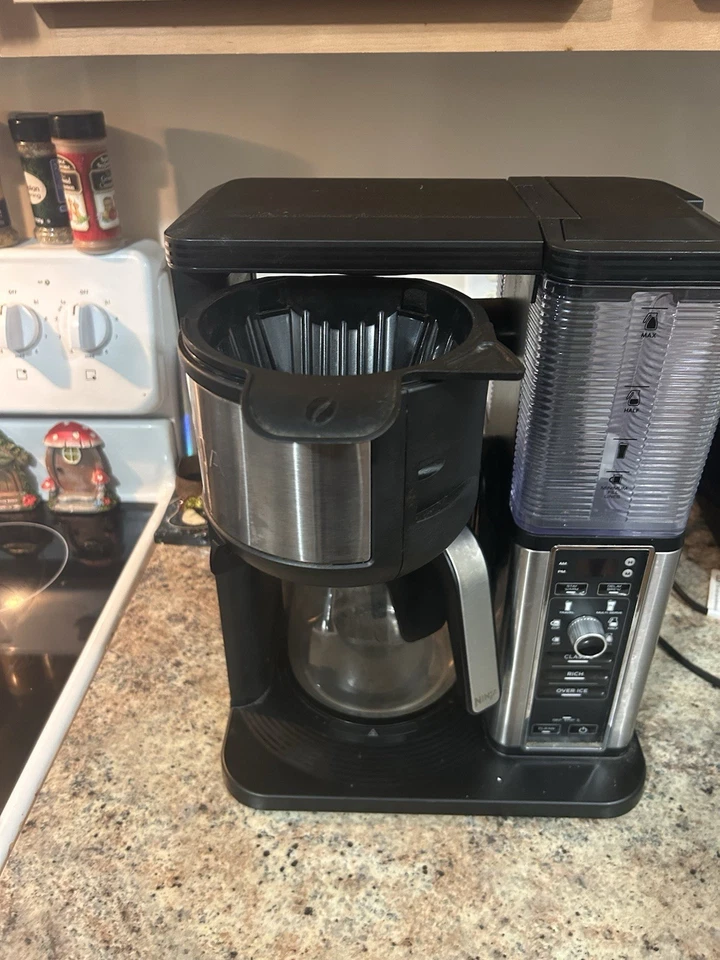 Ninja CM300 Hot Over Ice cafetera de una sola porción o goteo jarra de vidrio de 10 tazas Foto 3 de 4