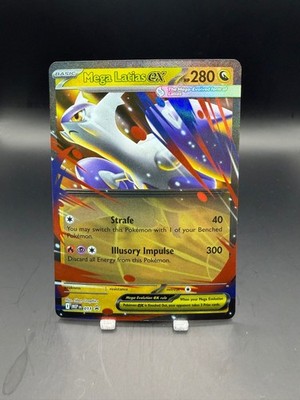 Mega Latias EX #011 Pokemon 2025 Mega Evolution Promos NM