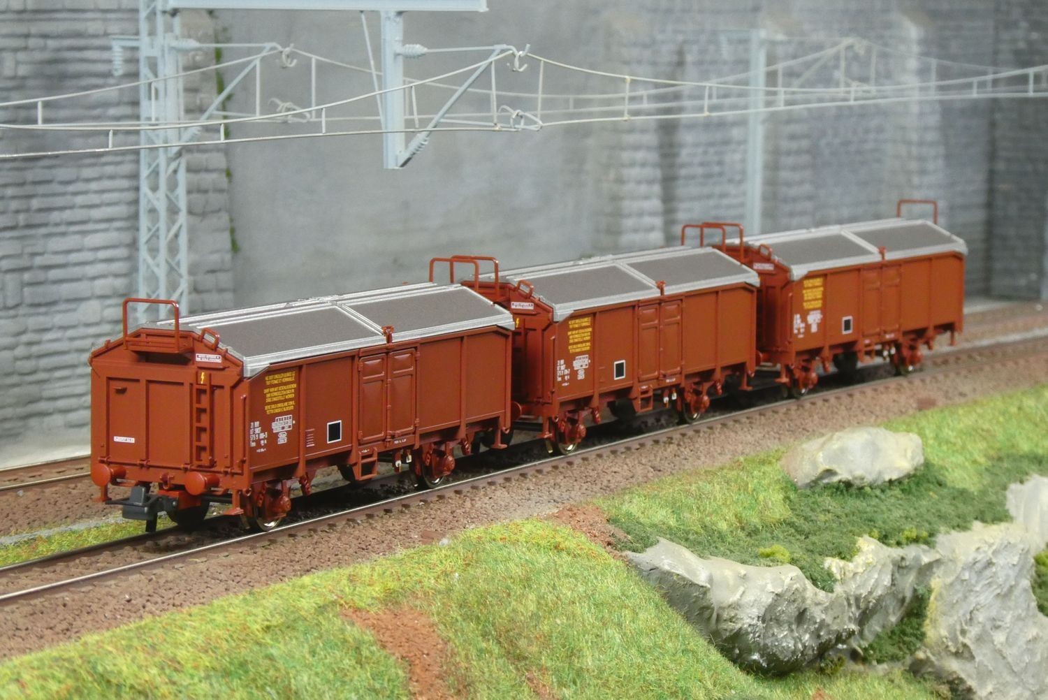 Wagons Tms SNCF HO Roco 6600173 pour étendre vos convois de marchandises
