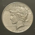 1923 Peace Silver Dollar $1 VF 90% Silver US Coin