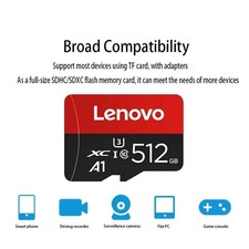Lenovo High Speed Memory Card 64GB Cartao De Memoria 512GB Micro SD Card 256GB 