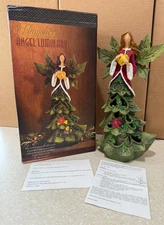 Home Reflections Christmas Angel Luminary with Flameless Candle & Timer