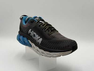 Hoka One One Arahi 2 Men s Size 10 Running Shoes Black/White/Blue 1019275