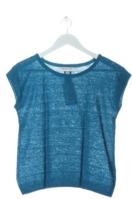 EMILYANDFIN Stricktop Damen Top Gr. DE 38 blau Casual-Look