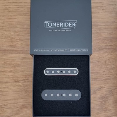 Micro Set Tele Hot Classic TONERIDER Pick-ups Nickel Gold Black