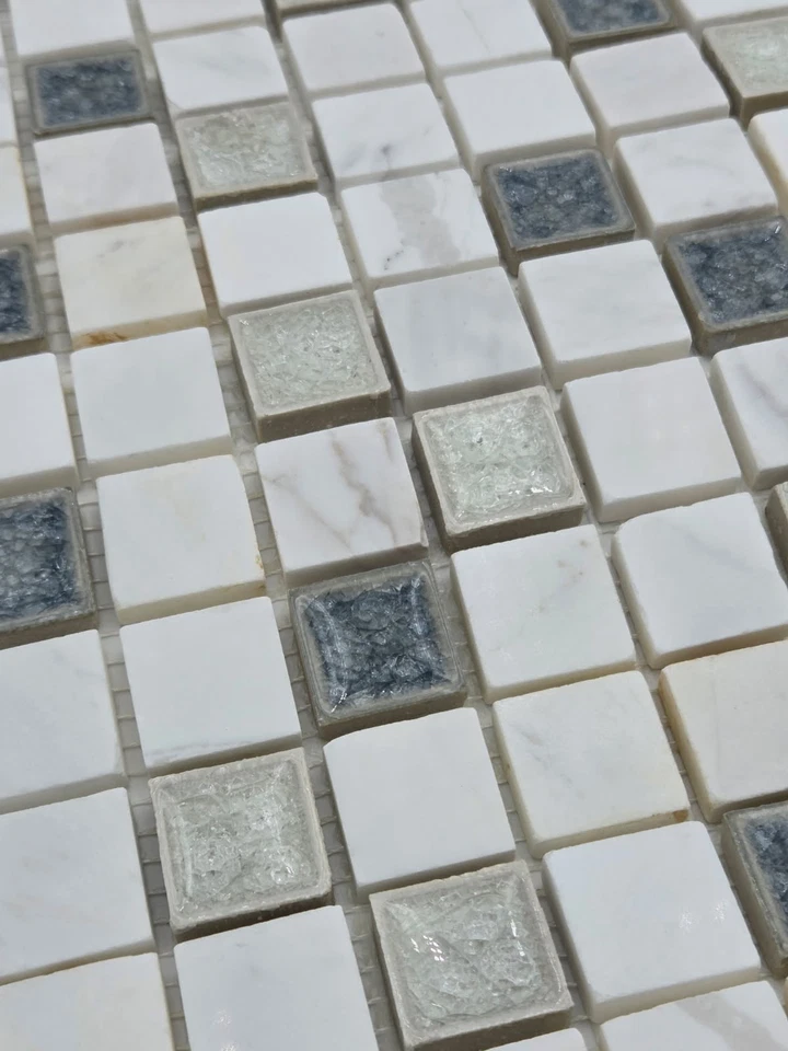 Industry Tile Natural Stone with crackled tile Mosaic ( 11 pc per case) 1504 - Image 3 of 4