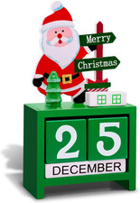2025 Christmas Countdown Advent Calendar, Days until Christmas Countdown Desk Wo