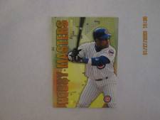 SAMMY SOSA CUBS 2001 TOPPS HOBBY MASTERS BASEBALL INSERT  CARD #HM10