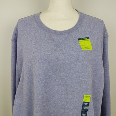 NWT Tek Gear Ultra Soft Activewear Women's Plus 2XLT Pullover Sweatshirt Purple
