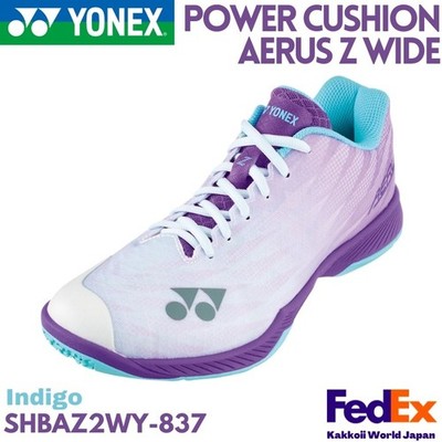 YONEX Badminton shoes Power Cushion AERUS Z WIDE Indigo SHBAZ2WY