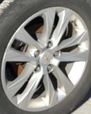 2021 Trailblazer Oe Wheel 17x7-12 5 Double Spoke Gloss Black Opt Q6v Chevrolet