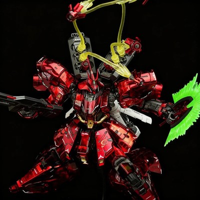 RG 1/144 Sazabi Clear Color Model Kit Mechanical Core Plated