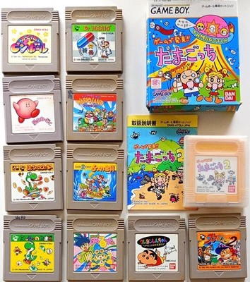 Game Boy 12 Game Lot Kirby Mario Tamagotchi Wario Land Japan Tested