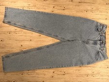 Vintage Levi's 551 Women's 10M High Rise Tapered Jeans Light Wash USA Made