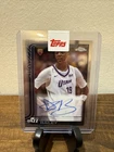 2025-26 Topps Chrome ACE BAILEY Autograph Refractor Auto RC Sealed Mint