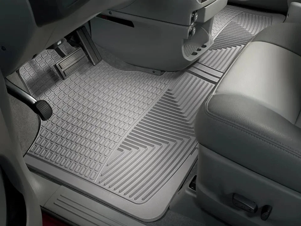 WeatherTech All-Weather Floor Mats for W16GR - 1st Row Grey - Image 2 of 4