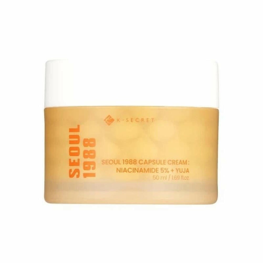 K-Secret Capsule Cream: Niacinamide 5% + Yuja 50Ml - Image 3