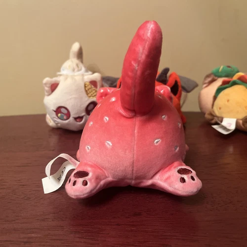 4 APHMAU Meemeows Plush Devil Ice Cream Taco And Strawberry - Imagen 9 de 24