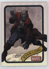 2025 Topps Chrome Marvel Comics Refractor Star-Lord #104 0kq