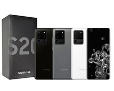 New Sealed Samsung Galaxy S20 Ultra 5G G988U 128GB Factory Unlocked Smartphone