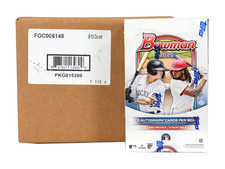 2025 Bowman Baseball Jumbo HTA 8-Box Case FACTORY SEALED, BRAND NEW (24 Autos)