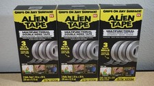 3x Alien Tape Double Sided Multipurpose Adhesive Grip Mounting Tape - 9 Rolls