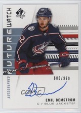 2019-20 SP Authentic Future Watch Rookies 600/999 Emil Bemstrom #212 Auto 0s55