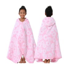 Hooded Bath Towels for Kids 3-10Years - Soft, Absorbent Turkish C... Fast Ship