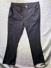 Columbia Women s Omni-Shield Convertible Hiking Pants Sz 12 Black Outdoor Travel