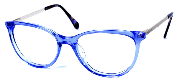 Marco de gafas de cristal azul KATE SPADE NEW YORK “KIMBERLEE” 52-17-140