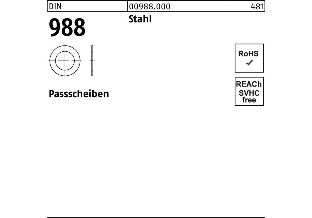 Рейхерное ограждение DIN 988 56 x 72x1 Stahl
