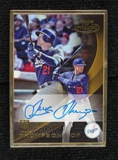 2016 Topps Gold Label Framed Auto Trayce Thompson #GLFA-TTO Auto 10ea