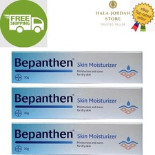 3 X Bepanthen Moisturizing Cream For Irritated Skin 30 gram FREE SHIPPING