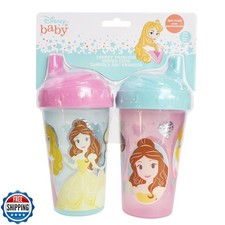 Disney Toddler Sipper Cups for Girls  10 Ounce Princess Sipper C