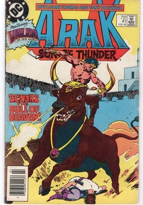 Arak Son of Thunder #41 DC Comics February 1985 7.0