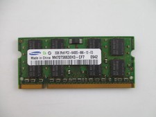 Ram Memory SO-DIMM 2 GB PC2-6400S SAMSUNG M470T5663EH3-CF7 Original 8